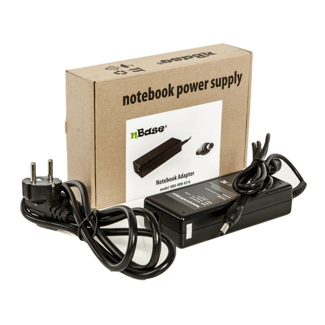 nBase NBA-65W-AS26 19V / 3,42A 65W 4x1,35mm Asus hálózati notebook töltő