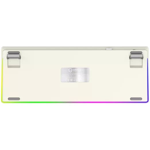 LORGAR KBP70TKLW Wireless Bluetooth Mechanical Gaming Keyboard Beige US