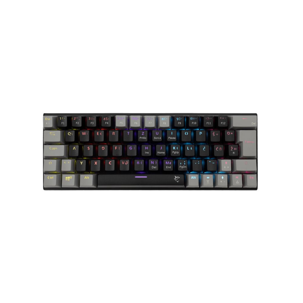 White Shark Wakizashi Blue Switches Gaming Keyboard Black/Grey HU