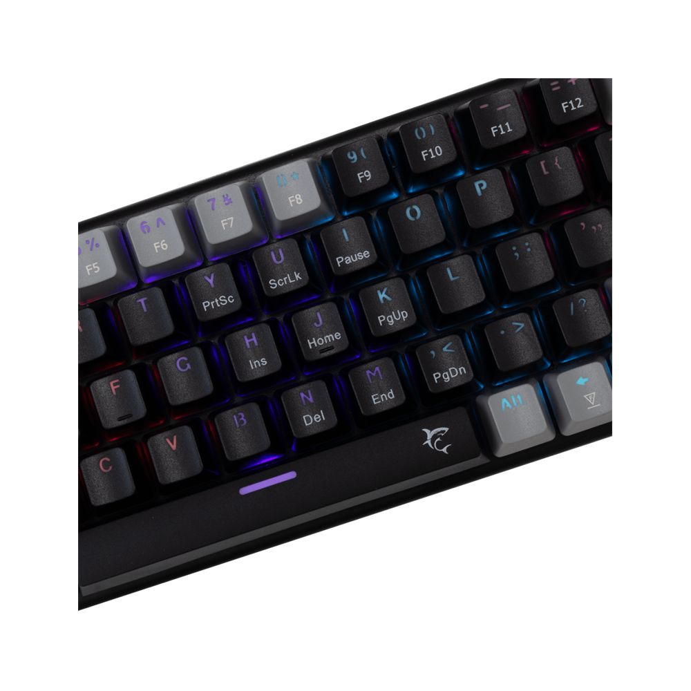 White Shark Wakizashi Blue Switches Gaming Keyboard Black/Grey HU