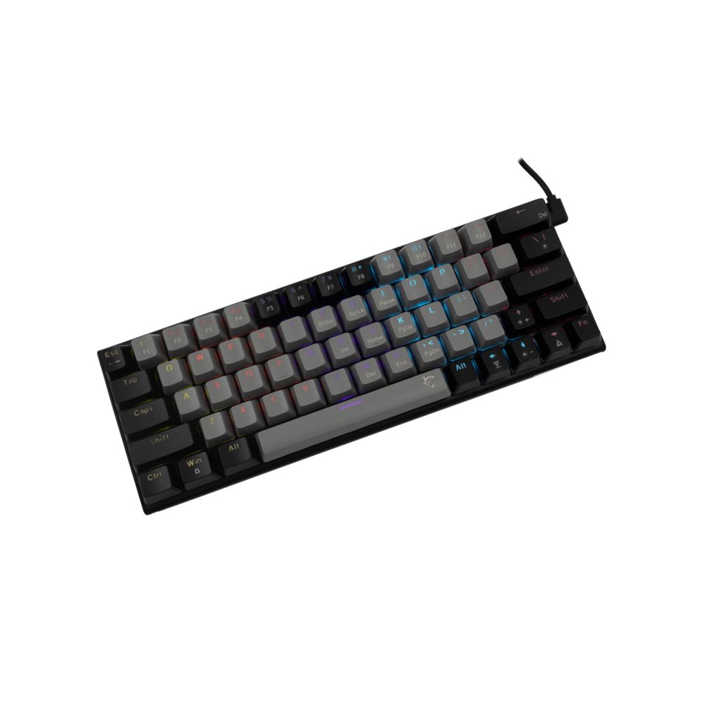 White Shark Wakizashi Blue Switches Gaming Keyboard Grey/Black HU