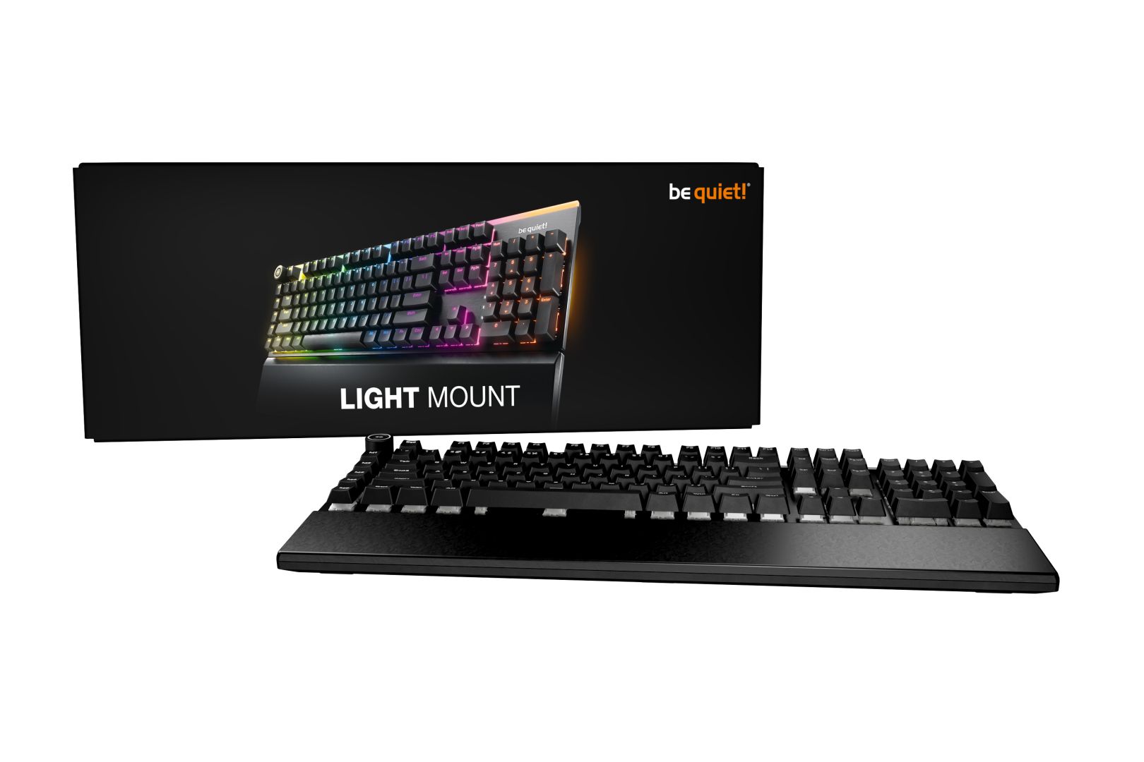 Be quiet! Light Mount Silent Linear Gaming Keyboard Black US