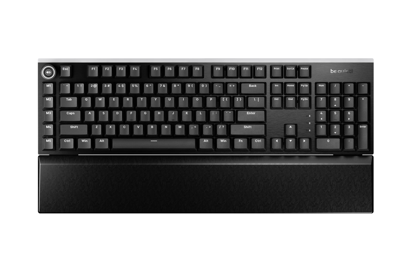 Be quiet! Light Mount Silent Tactile Gaming Keyboard Black US