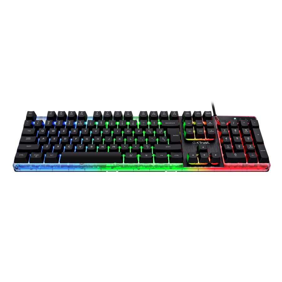 Trust GXT 838 Azor Gaming Keyboard Combo Black US