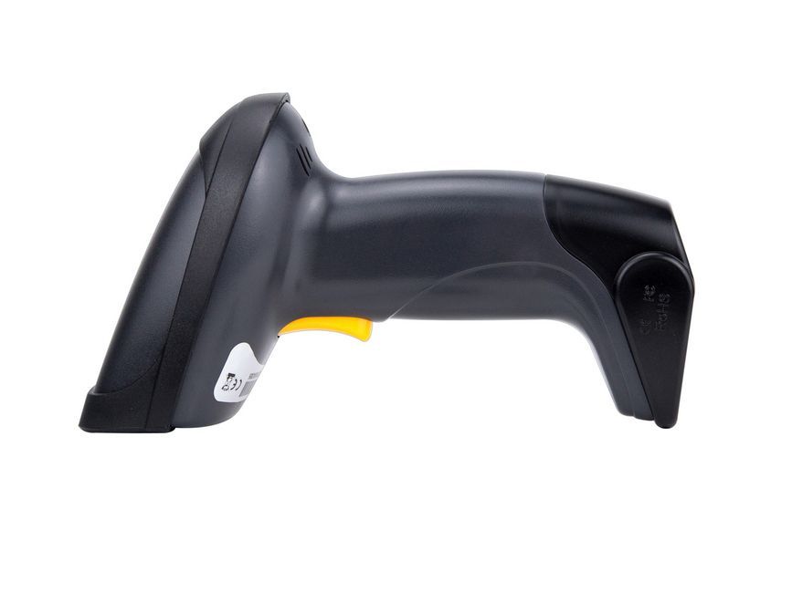 EQuip Wireless 1D Laser Barcode Scanner Long Distance with Stand Vonalkódolvasó Black