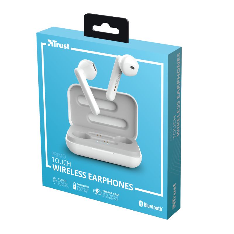 Trust Primo Touch TWS Bluetooth Headset White