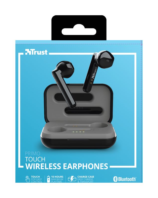 Trust Primo Touch Bluetooth Headset Black