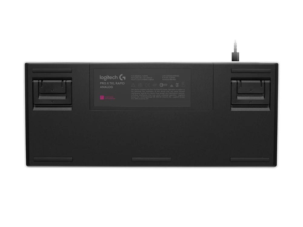 Logitech G Pro X TKL Rapid Gaming Keyboard White US