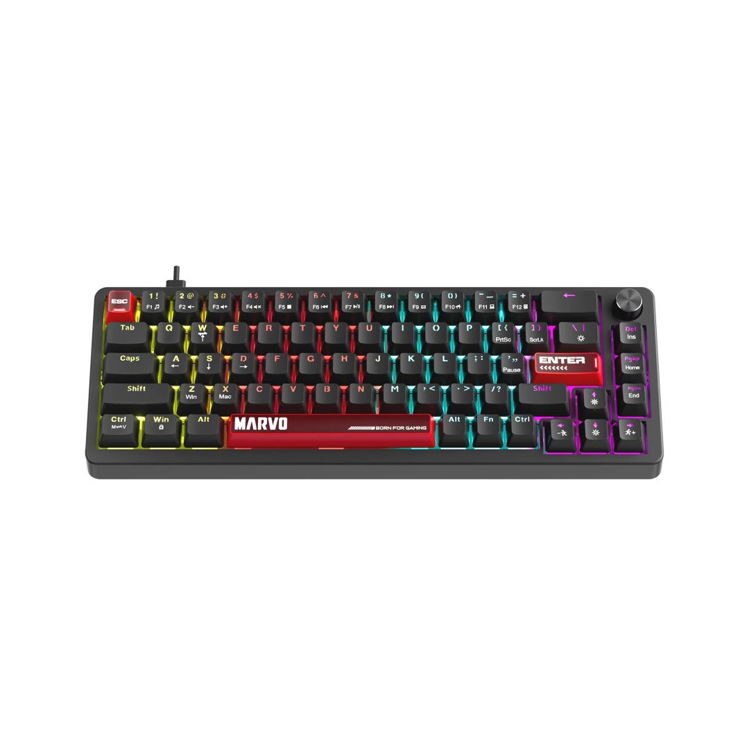 Marvo Arma 67 Mechanical Gaming Keyboard Black US
