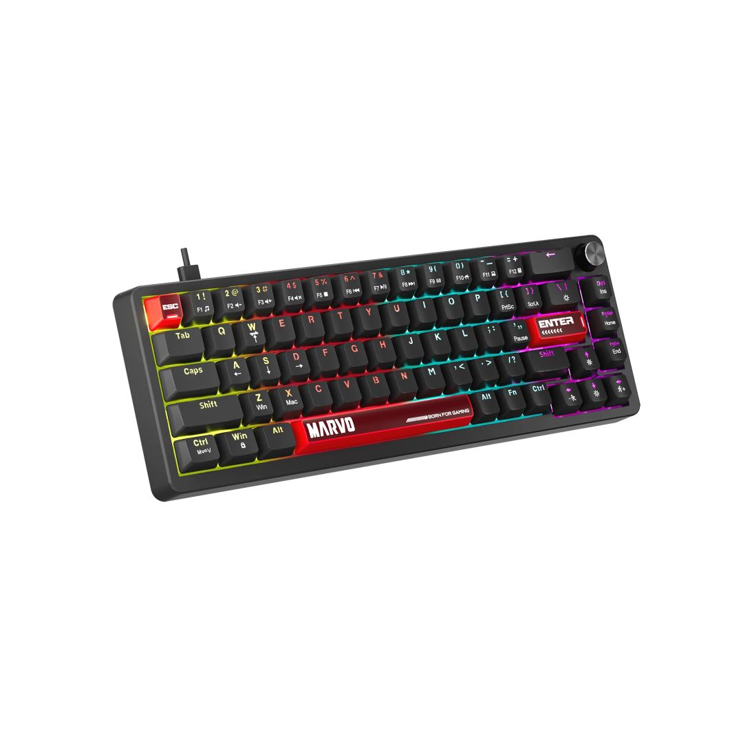 Marvo Arma 67 Mechanical Gaming Keyboard Black US