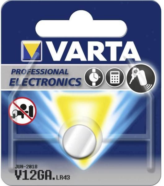Varta LR43 Alkáli Gombelem 1db/csomag