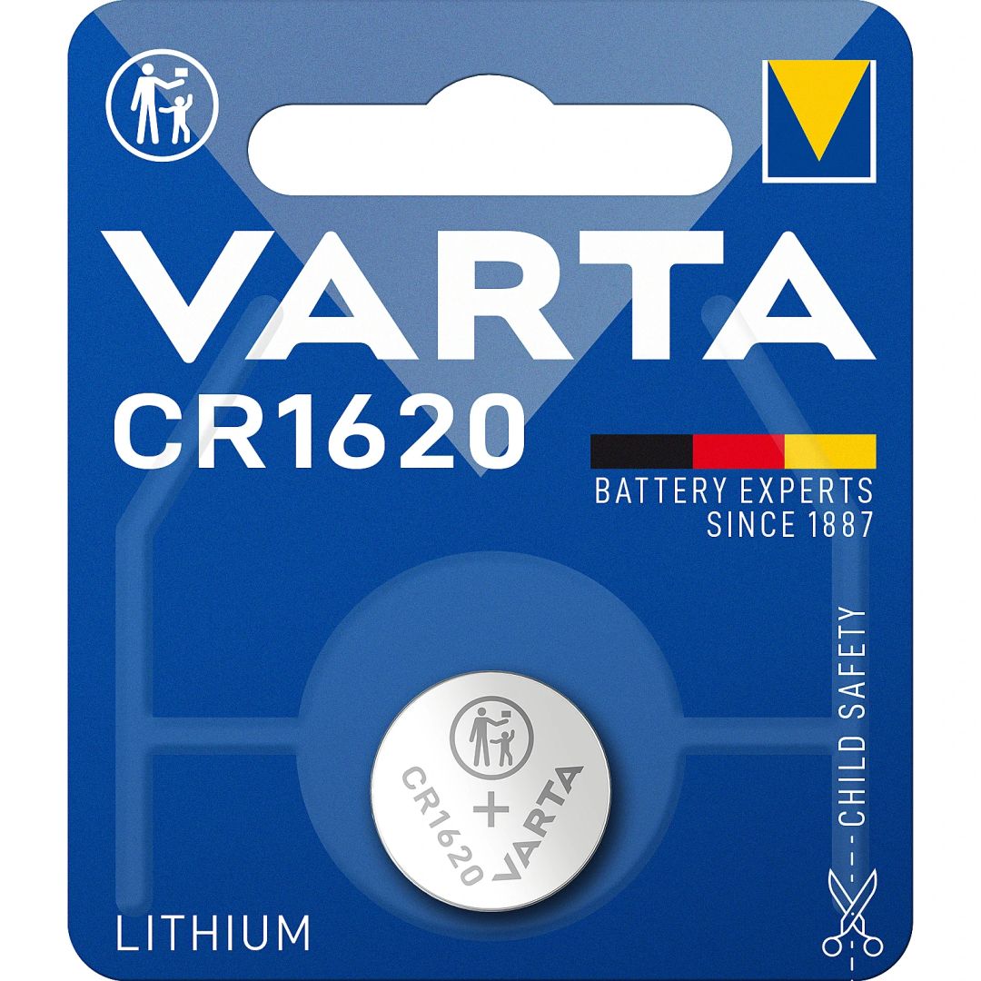 Varta CR1620 Lítium Gombelem 1db/csomag