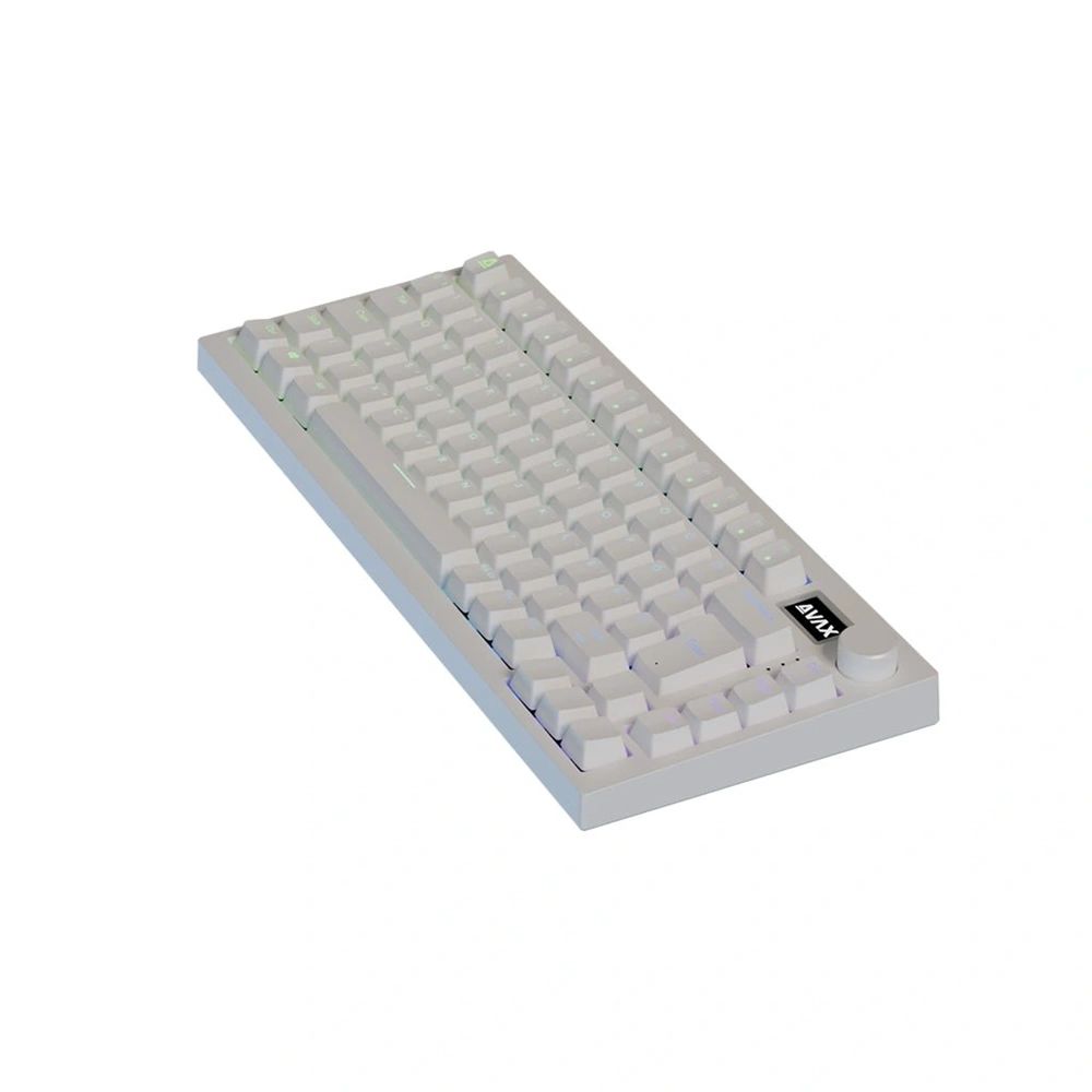 Avax GM02 PRO RGB Gaming Keyboard White HU