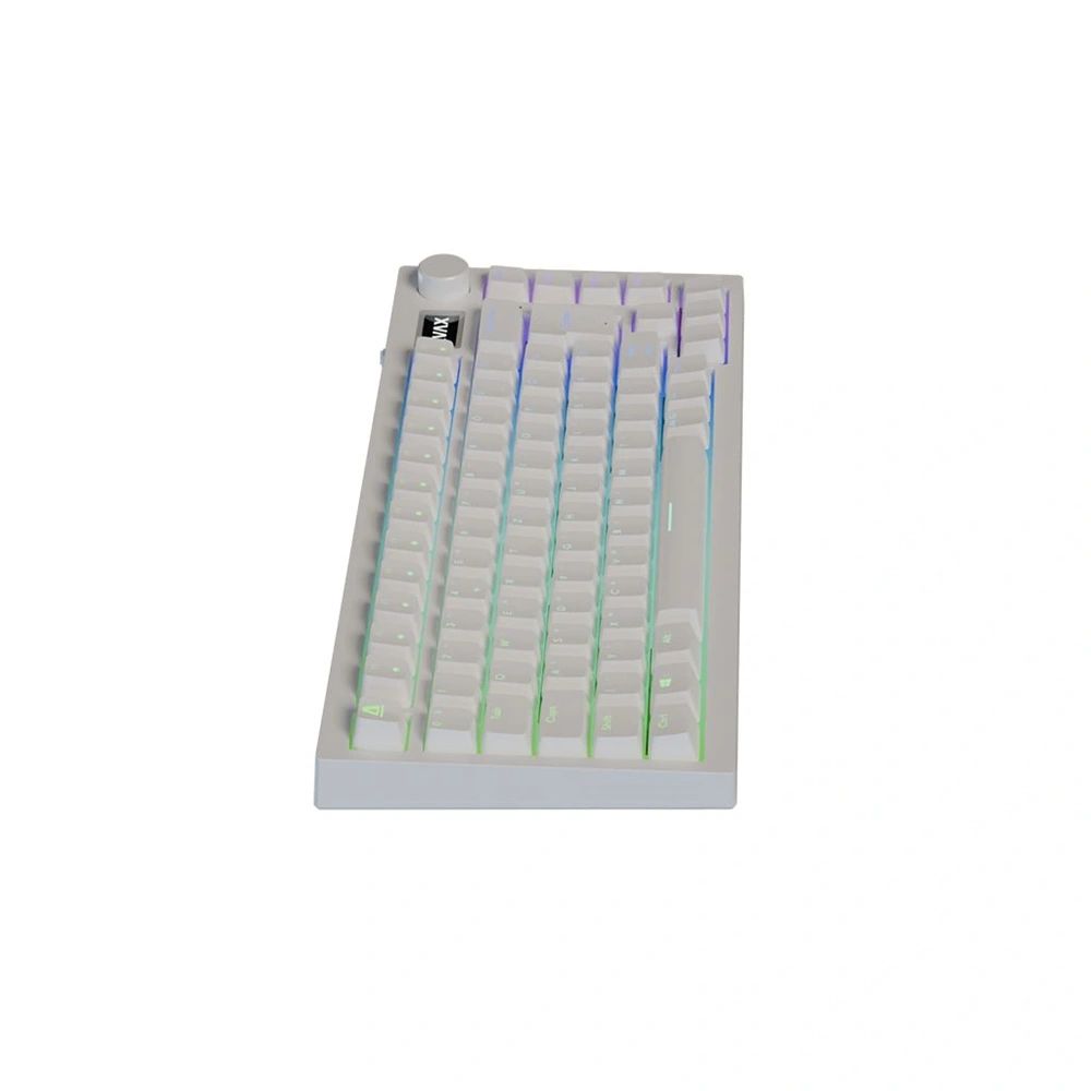 Avax GM02 PRO RGB Gaming Keyboard White HU