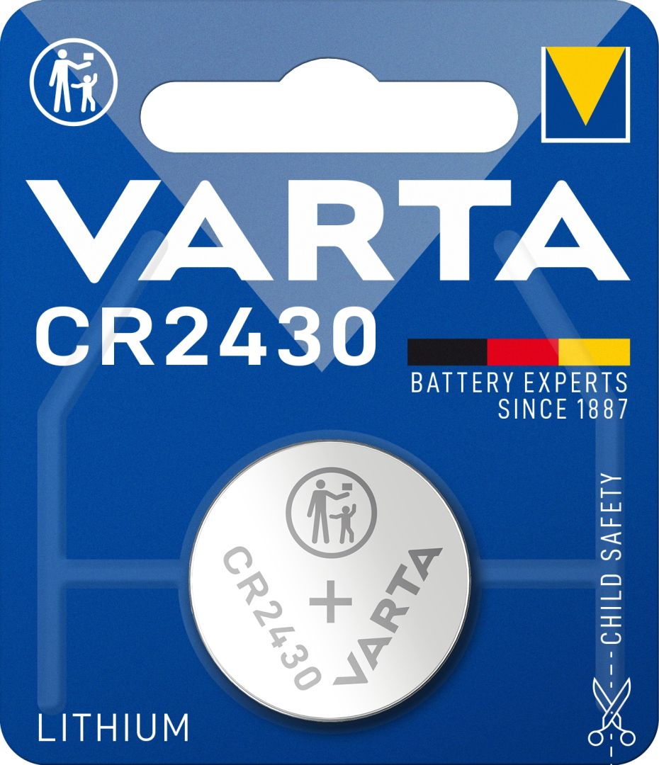 Varta CR2430 Lítium Gombelem 1db/csomag