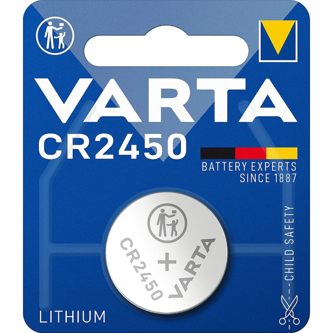 Varta CR2450 Lítium Gombelem 1db/csomag