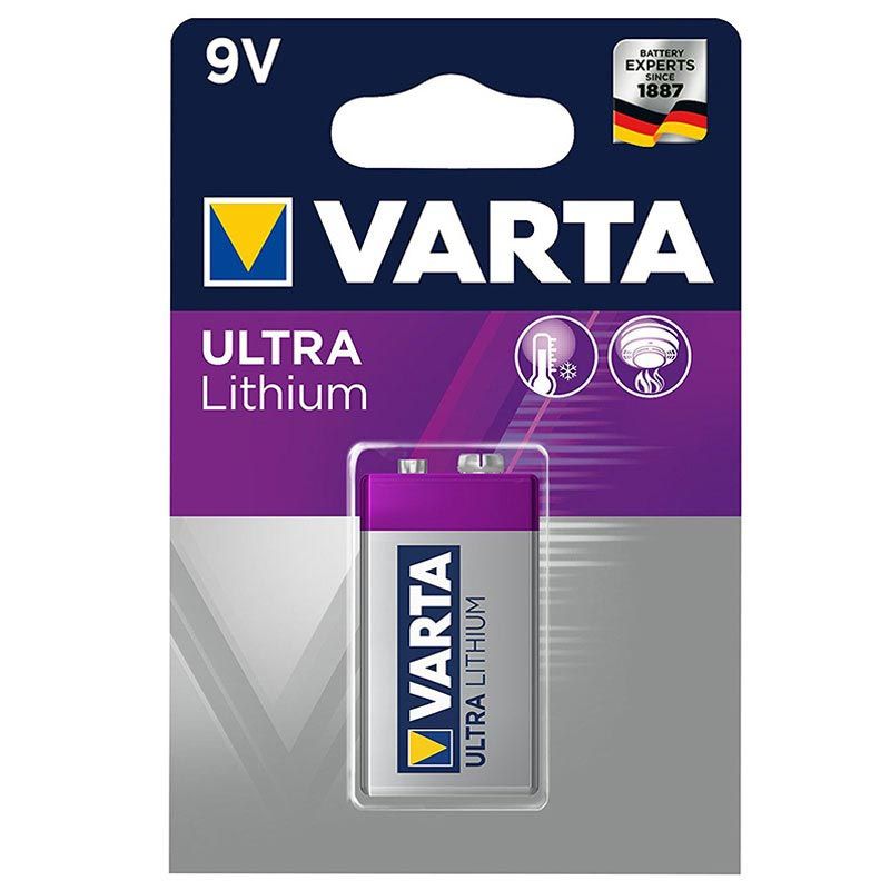 Varta 9V Lítium Elem 1db/csomag