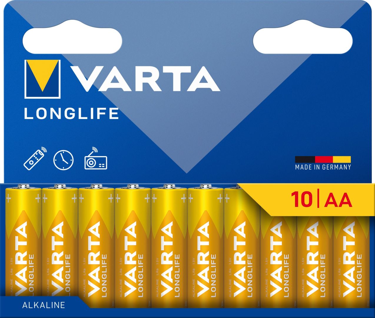 Varta AA Alkáli Elem 10db/csomag
