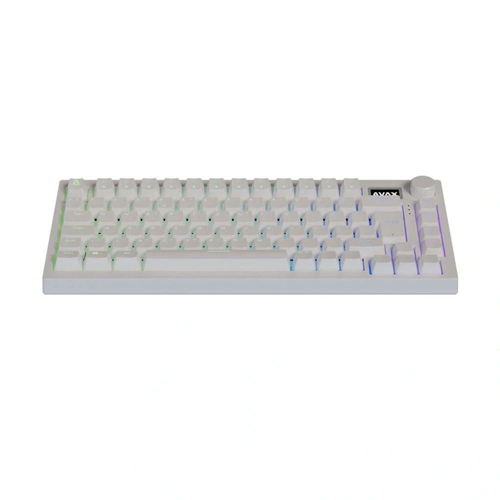 Avax GM02 PRO RGB Gaming Keyboard White HU