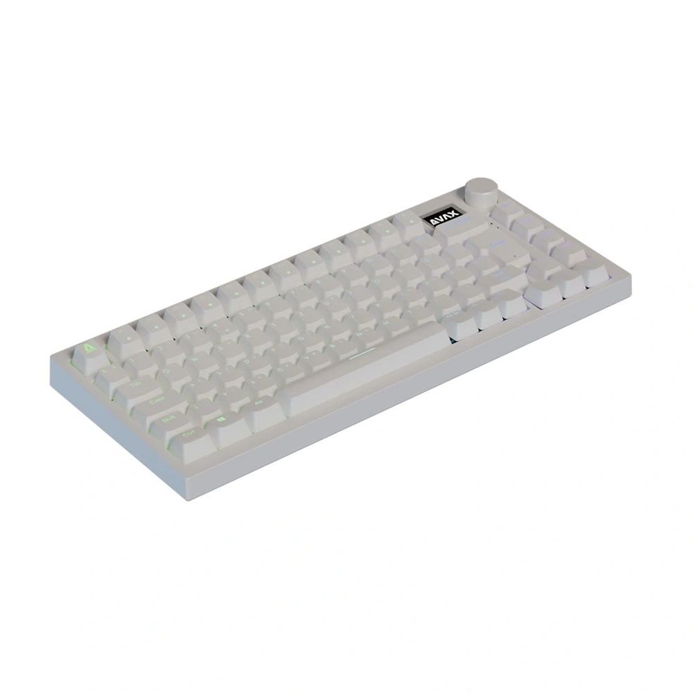 Avax GM02 PRO RGB Gaming Keyboard White HU