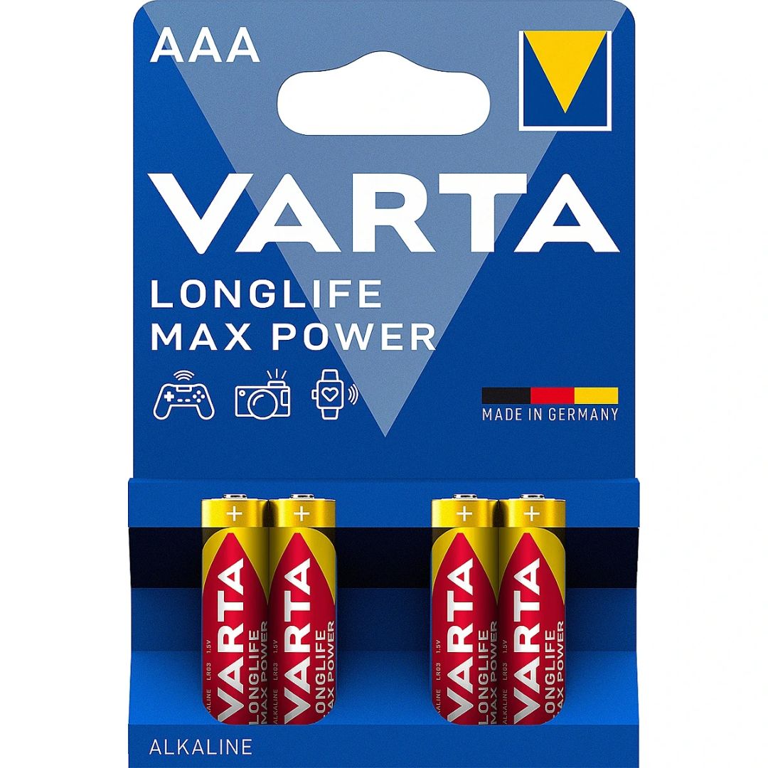 Varta AAA Alkáli Elem 4db/csomag