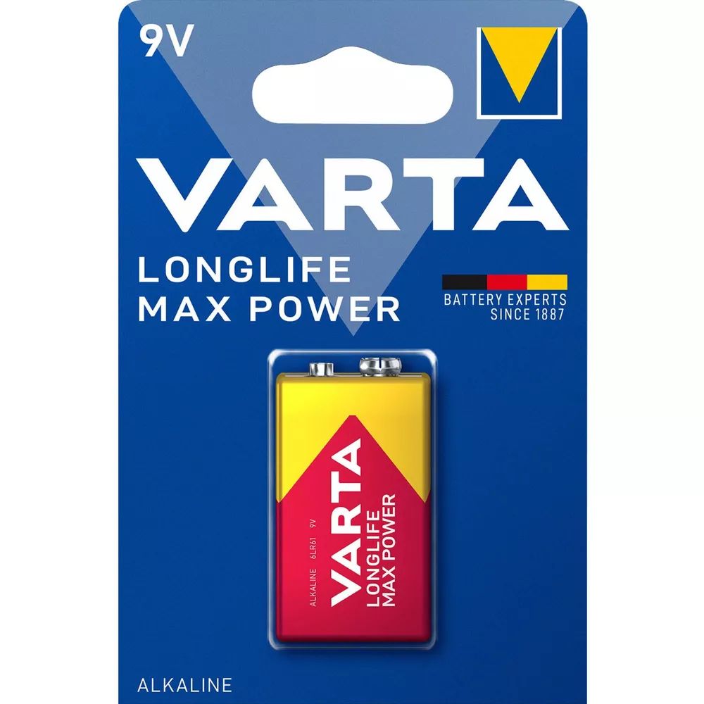 Varta 9V Alkáli Elem 1db/csomag
