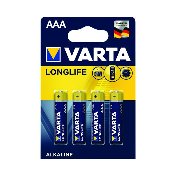 Varta AAA Alkáli Elem 4db/csomag