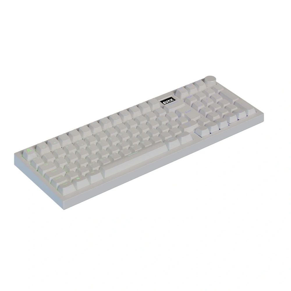 Avax GM03 PRO RGB Gaming Keyboard White HU