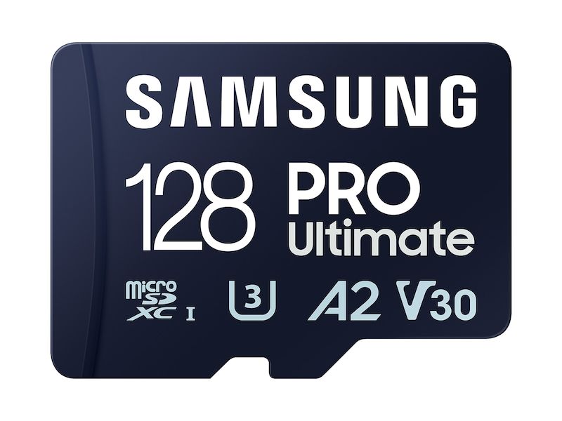 Samsung 128GB microSDXC Pro Ultimate Class10 U3 A2 V30 + Reader