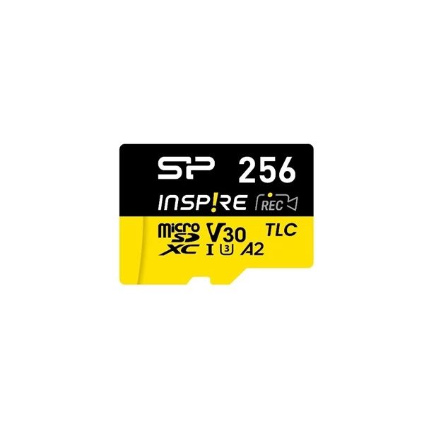 Silicon Power 256GB microSDXC Inspire UHS-1 U3 V30 A2 +adapterrel