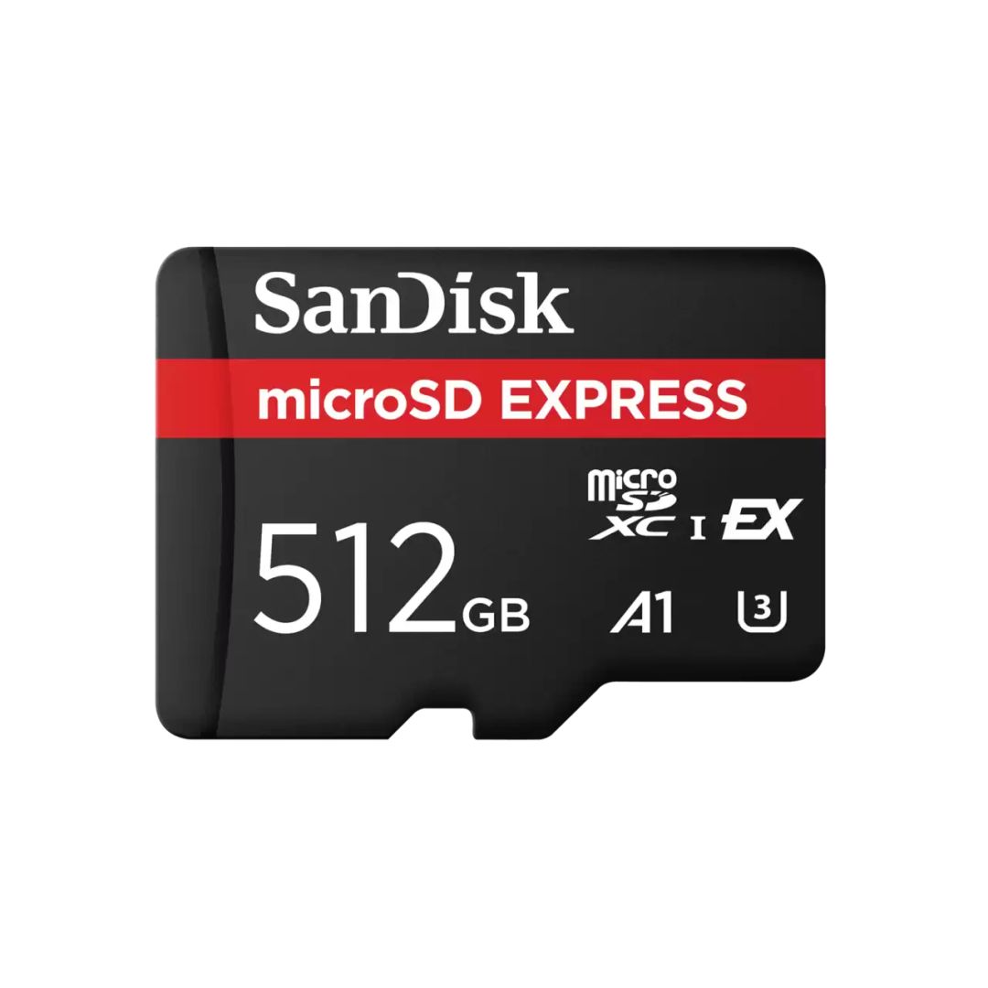Sandisk 512GB microSDXC Express U3 A1 adapter nélkül