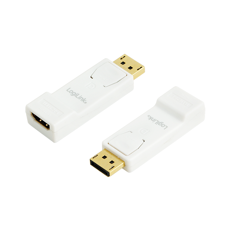 Logilink CV0057 DisplayPort - HDMI adapter White