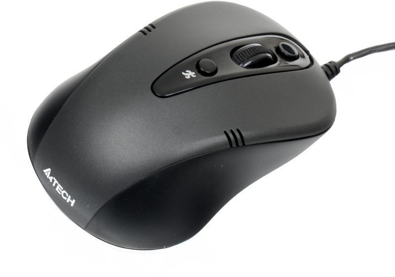 A4-Tech N-370FX-1 V-Track USB Black