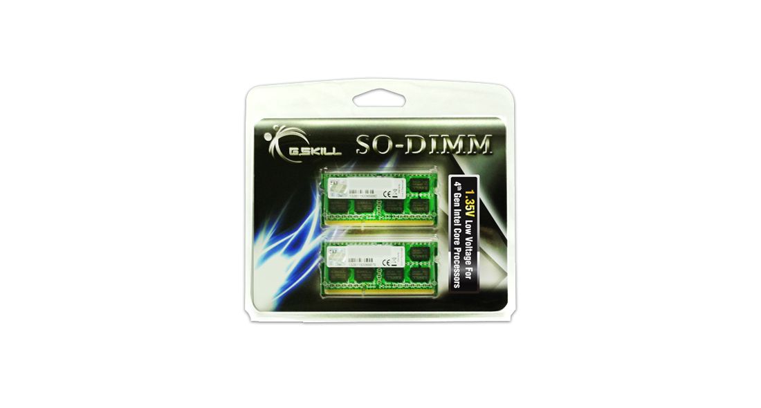 G.SKILL 8GB DDR3L 1600MHz Kit(2x4GB) SODIMM 