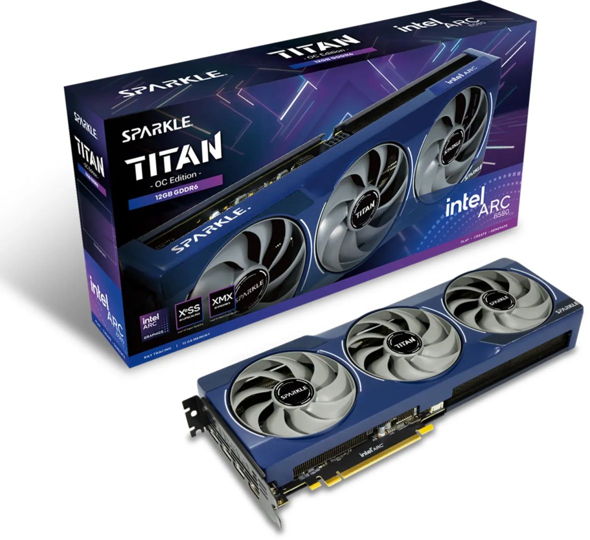 Sparkle Intel Arc B580 Titan 12GB DDR6 OC