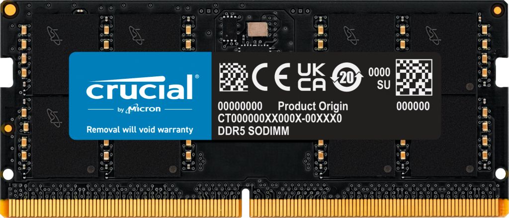 Crucial 64GB DDR5 5600MHz SODIMM