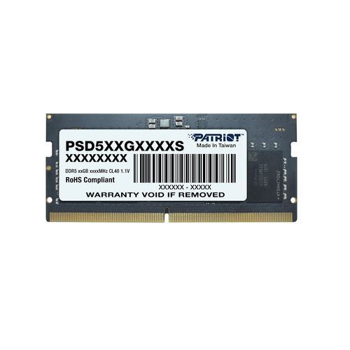 Patriot 24GB DDR5 5600MHz SODIMM Signature Line Black