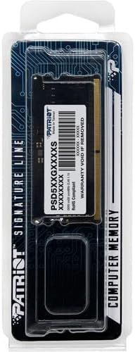 Patriot 32GB DDR5 5600MHz Kit(2x8GB) SODIMM Signature Black