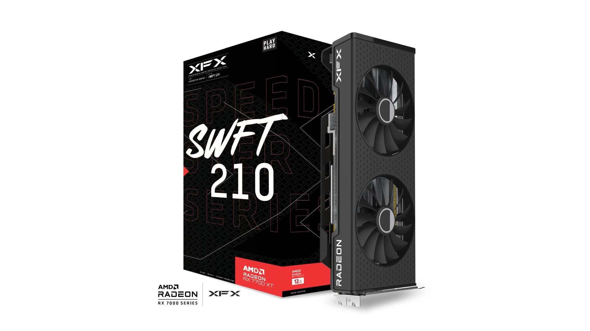 XFX RX7700 XT 12GB DDR6 Speedster SWFT 210 Core Edition