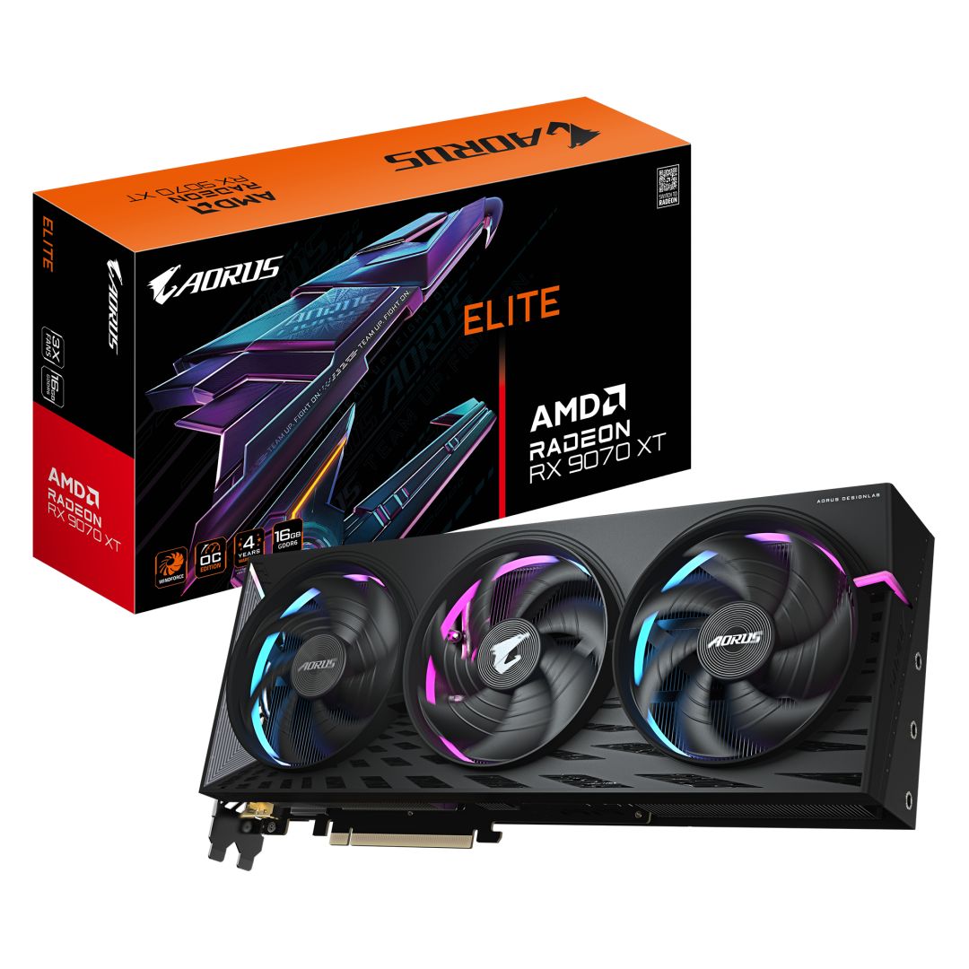 Gigabyte RX9070 XT AORUS ELITE 16G