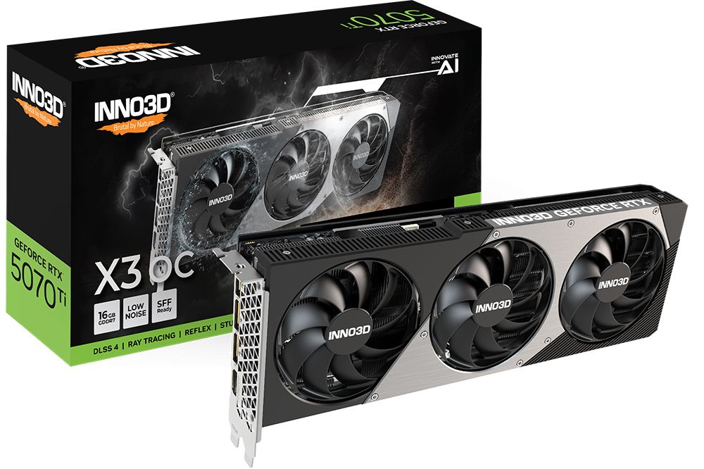 Inno3D GeForce RTX5070 Ti 16GB GDDR7 X3 OC