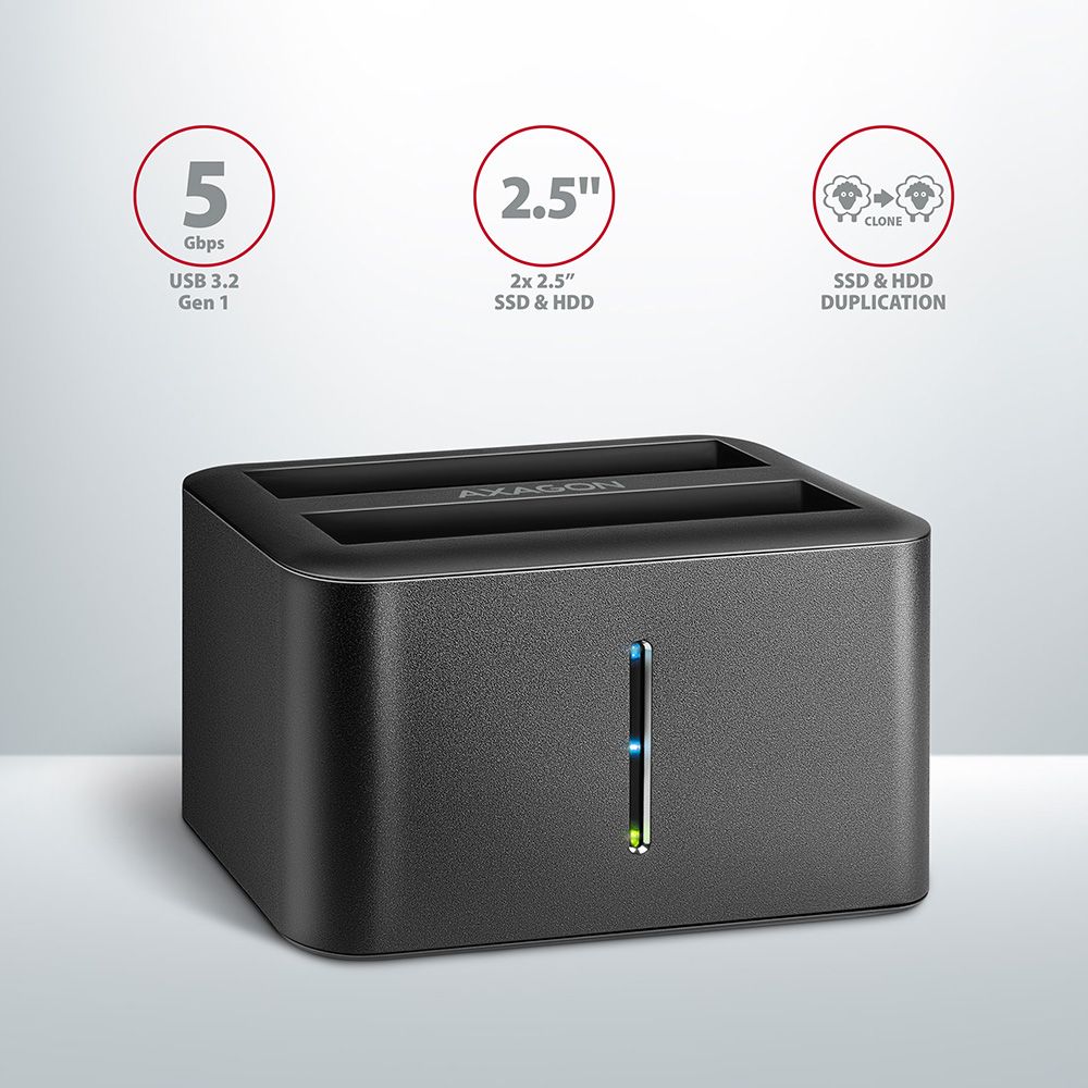 AXAGON ADSA-D25 SuperSpeed USB Dual 2,5