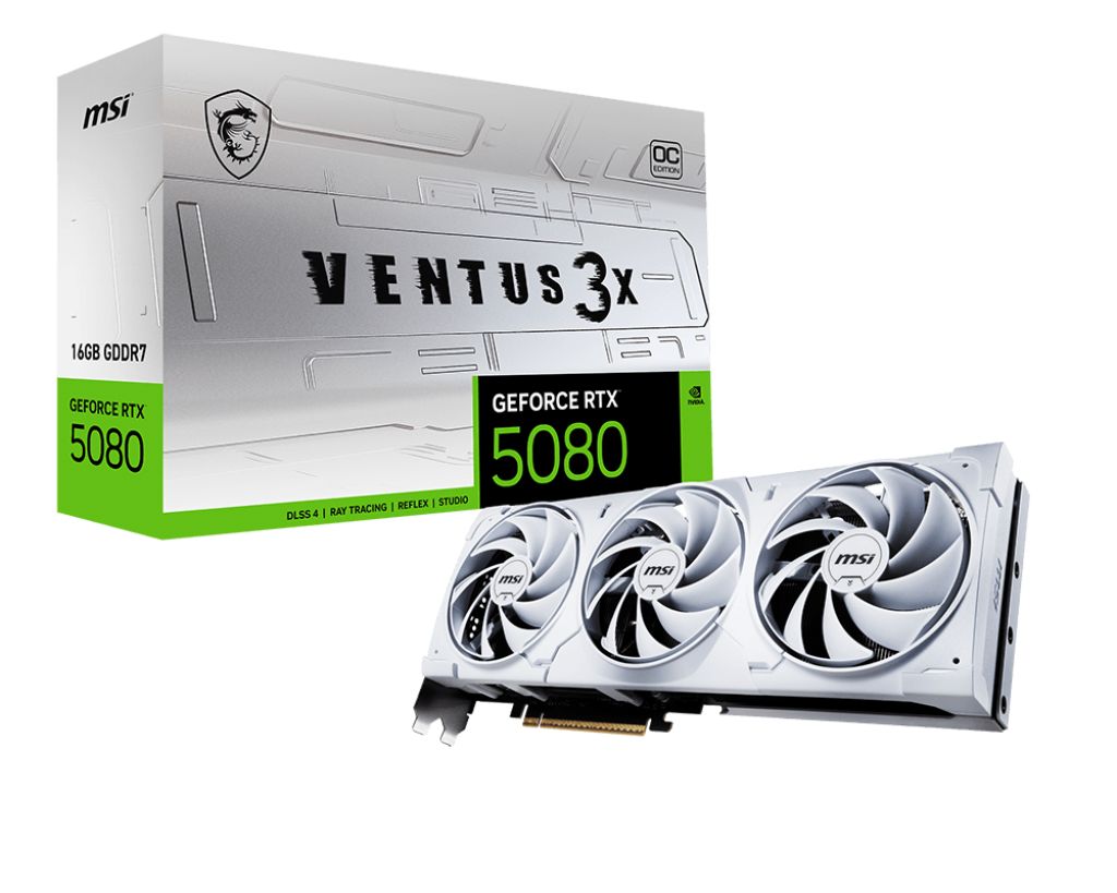 Msi RTX5080 16G VENTUS 3X WHITE OC