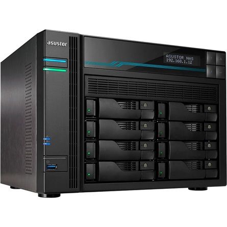 Asustor NAS AS6508T (8GB) (8xHDD + 2xM.2 SSD)