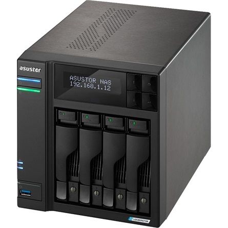 Asustor NAS AS6704T (4GB) (4xHDD + 4xM.2 SSD)