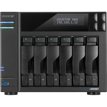 Asustor NAS AS6706T (8GB) (6xHDD + 4xM.2 SSD)