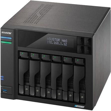 Asustor NAS AS6706T (8GB) (6xHDD + 4xM.2 SSD)