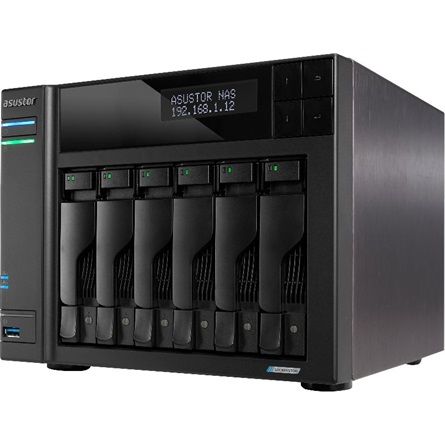 Asustor NAS AS6706T (8GB) (6xHDD + 4xM.2 SSD)