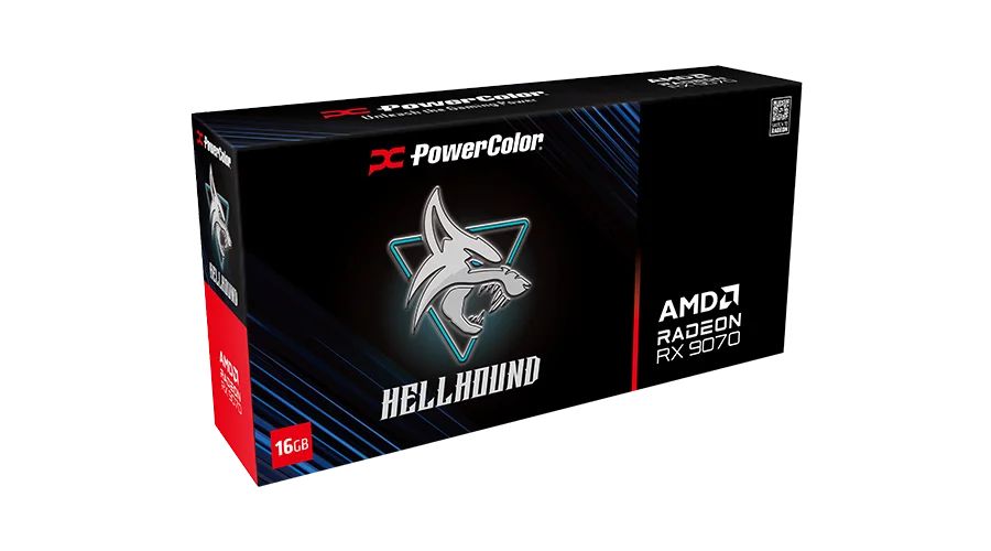 PowerColor RX9070 16GB DDR6 Hellhound