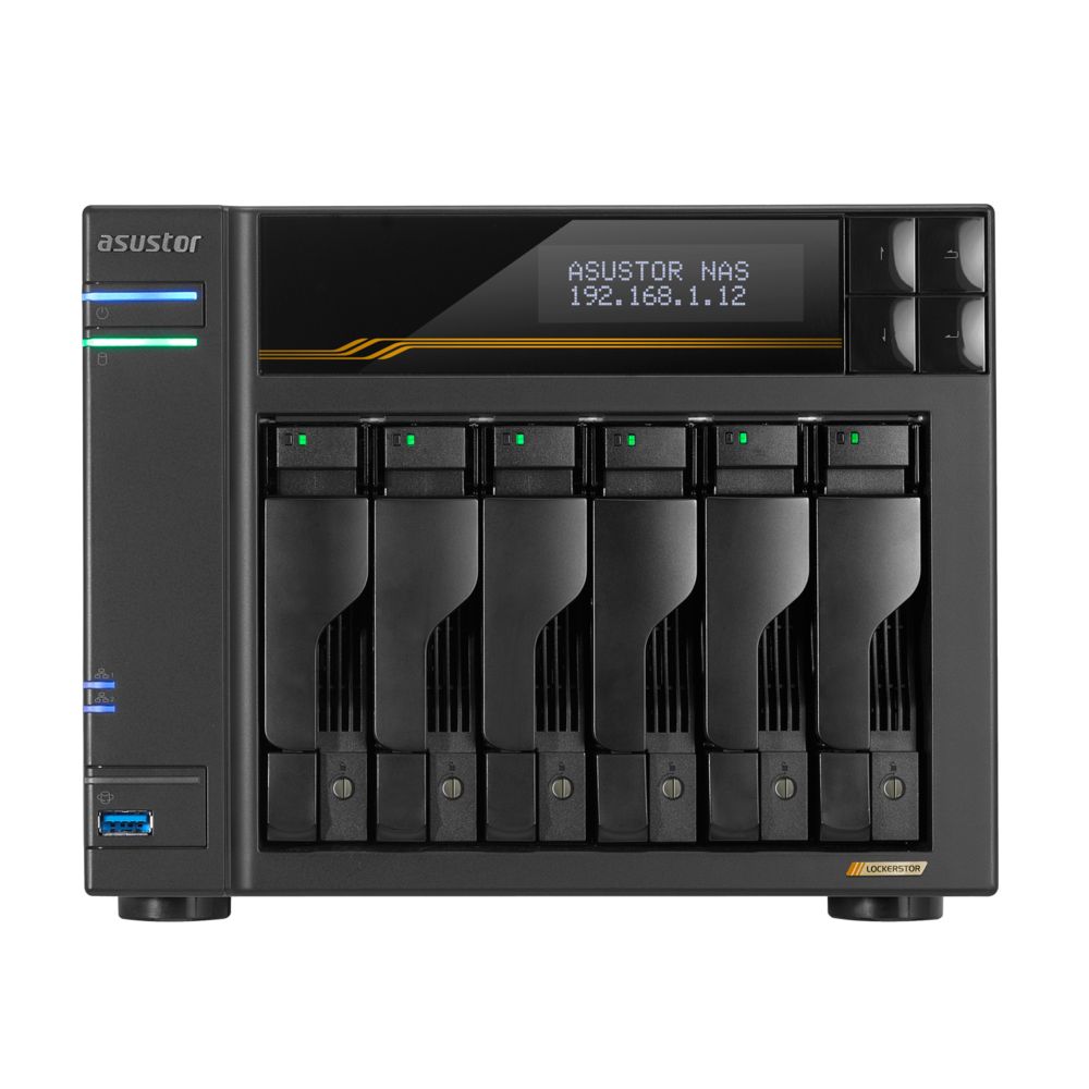 Asustor NAS AS6806T (16GB) (6xHDD + 4xM.2 SSD)